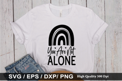 Mental Health Quotes Design - Mental Health T-shirt Design Product Image 2