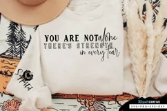 You Are Not Alone Sleeve SVG, Motivational SVG Design Product Image 1