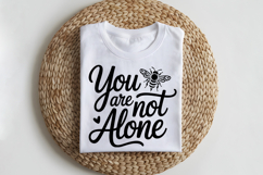 You Are Not Alone SVG | Mental Health SVG Product Image 2