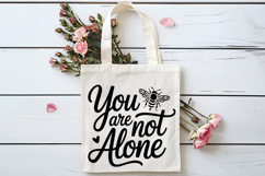 You Are Not Alone SVG | Mental Health SVG Product Image 4