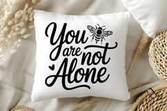 You Are Not Alone SVG | Mental Health SVG Product Image 5