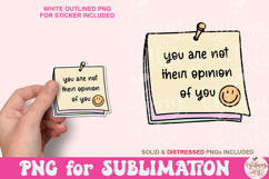 You are not their opinion of you Png Product Image 1