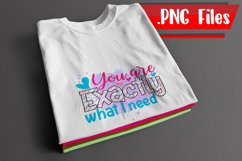 You are Exactly Sublimation PNG Files Product Image 1