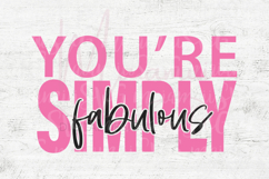 You&#039;re Simply Fabulous Svg, Teacher Png Product Image 4