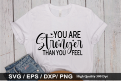 Mental Health Quotes Design - Mental Health T-shirt Design Product Image 4