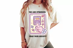 You Are Stronger Than Your Sublimation PNG Product Image 2