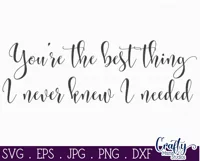 You Are The Best Thing Farmhouse Home Sign Svg Product Image 2