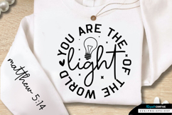 You Are The Light Of The world Sleeve SVG Design Product Image 1