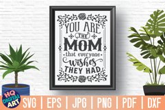 Mom Signs SVG Bundle / Mom Quotes SVG / Mother's Day Signs Product Image 3