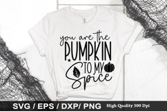 You are the pumpkin to my spice SVG - Pumpkin Design Product Image 1