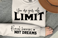 You are Your Only Limit SVG Design Product Image 3