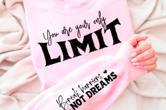You are Your Only Limit SVG Design Product Image 2