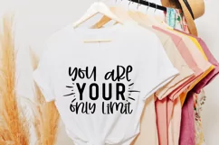 You Are Your Only Limit SVG, Inspirational SVG Design Product Image 2