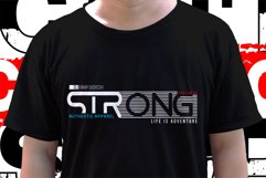 You Can Be Strong Svg, T Shirt Designs, Tshirt Quotes Svg Product Image 2