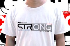 You Can Be Strong Svg, T Shirt Designs, Tshirt Quotes Svg Product Image 1