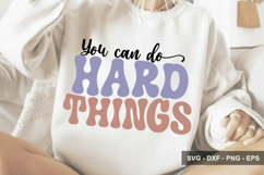 You Can Do Hard Things - Mental Health Design Product Image 1