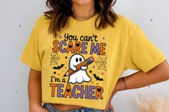You Can&#039;t Scare Me I&#039;m A Teacher Png, Teacher Halloween PNG Product Image 3