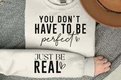 You Don't Have To Sleeve SVG, Motivational SVG Design Product Image 3