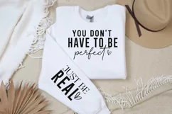 You Don't Have To Sleeve SVG, Motivational SVG Design Product Image 2
