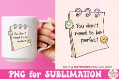 You Dont Need To Be Perfect PNG, Boho Self Love Png Product Image 3