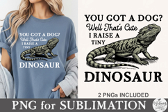 Funny Bearded Dragon PNG Product Image 1