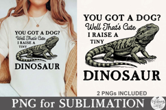Funny Bearded Dragon PNG Product Image 6