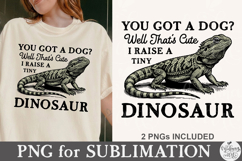 Funny Bearded Dragon PNG Product Image 2