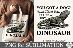 Funny Bearded Dragon PNG Product Image 4
