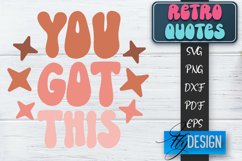 Retro Design | Retro Quotes | Quotes 80&#039;s SVG | SVG File v.1 Product Image 1