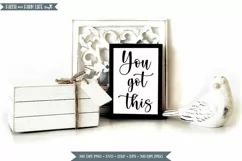 You got this | Motivational SVG Product Image 1