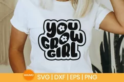 You grow girl | Motivational svg quote Product Image 3