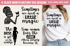 Black Month History SVG Product Image 1