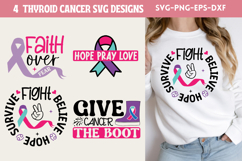 Thyroid cancer SVG Product Image 1