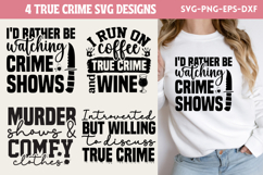 True Crime SVG Designs Product Image 1