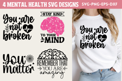 Mental Health SVG Product Image 1