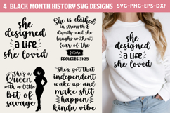 Black Month History SVG Product Image 1