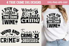 True Crime SVG Designs Product Image 1