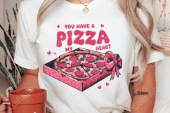 You Have A Pizza My Heart PNG, Valentines PNG, Valentine PNG Product Image 2