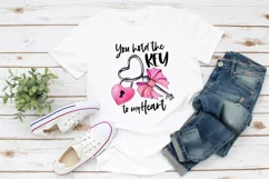 You Hold The Key To My Heart Valentine's Day Printable PNG Product Image 3