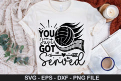 Volleyball SVG Design - Your city mascot volleyball Product Image 2