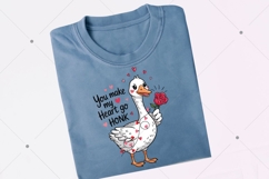 You Make My Heart Go Honk, Funny Anniversary Shirt Design Product Image 7