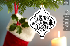 You Me &amp; the Dogs SVG | Dog Christmas SVG | Dog SVG Product Image 3