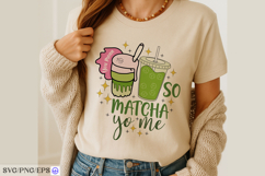 You Mean so Matcha to Me Hand-drawn PNG SVG Design Product Image 4