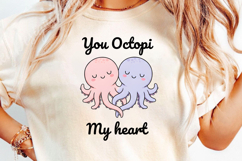 You Octopi My Heart Clipart PNG Product Image 3