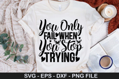 Affirmation Quotes SVG Design - Stronger Than The Storm Product Image 5