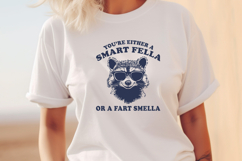 Funny Raccoon Meme SVG, Smart Fella or Fart Smella PNG Print Product Image 3