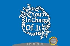 You're in Charge of It Papercut Product Image 2