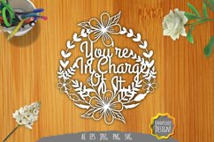 You're in Charge of It Papercut Product Image 1