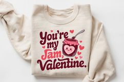 You’re My Jam, Valentine Sublimation PNG Design Product Image 3