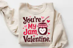 You’re My Jam, Valentine Sublimation PNG Design Product Image 3